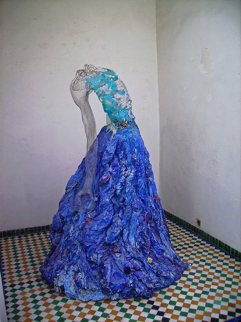 Exposition  Radiance  de l'artiste Lori Park
Musée de Marrakech
Juillet 2007.