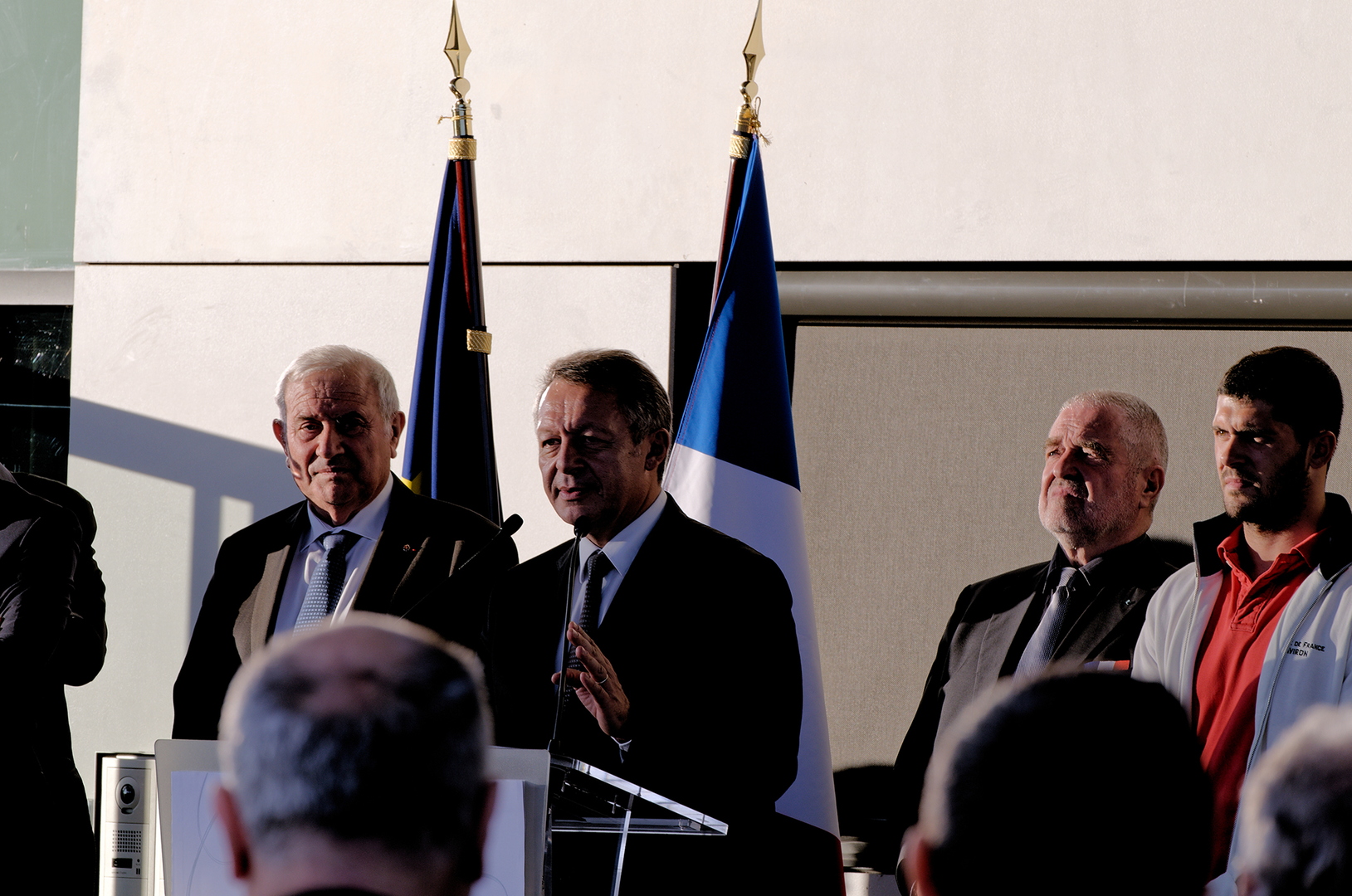 Inauguration de l'Équipement multi-sports Octogone. Discours de Thierry BRAILLARD, Secrétaire d'État aux Sports.