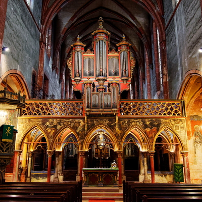 Jubé et orgue de Johann Andreas Silbermann